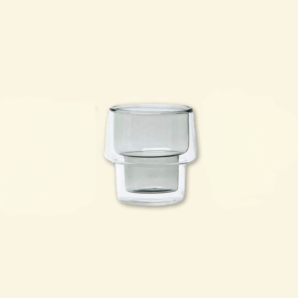 Vaso Bond doble vidrio color 200ml