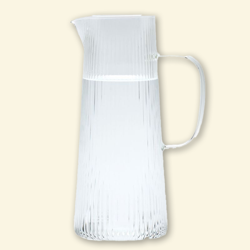 Jarra de vidrio stripes 1500 ml