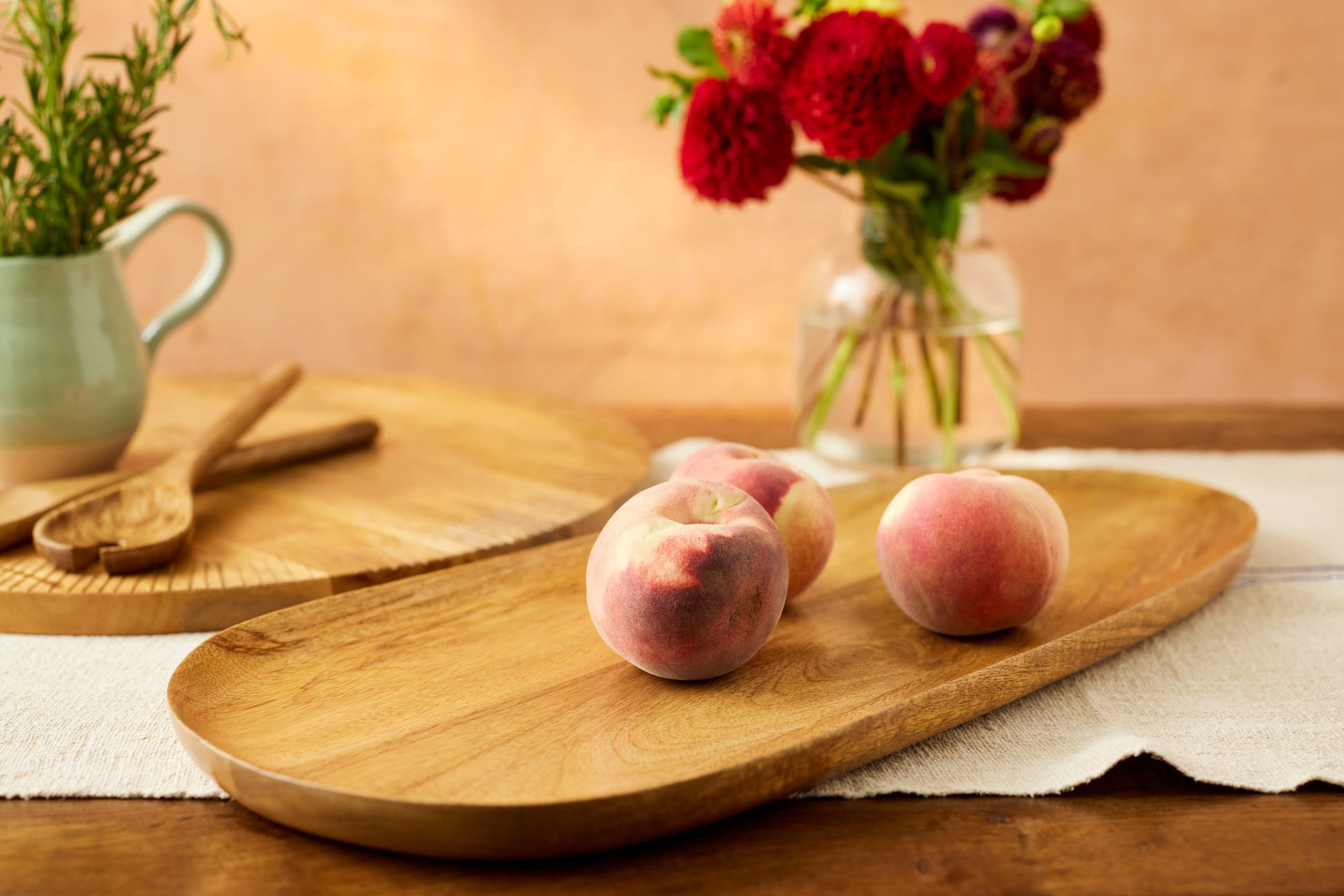 Jamie Oliver Big Love Tabla de madera 57 x 25 cm - detalle textura madera