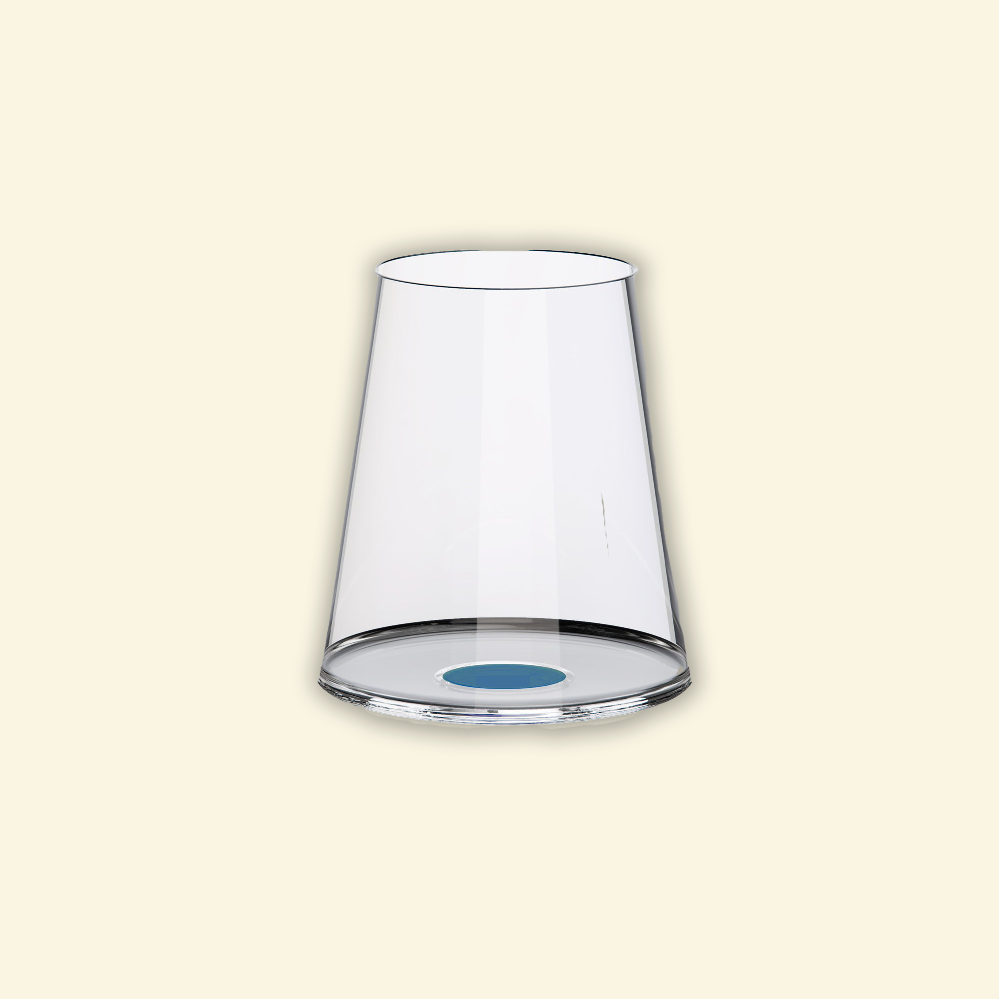 Copa cristal vino tinto c/iman Set x 2 (Tallo no incluido)