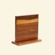 Block de acacia imantado para cuchillos
