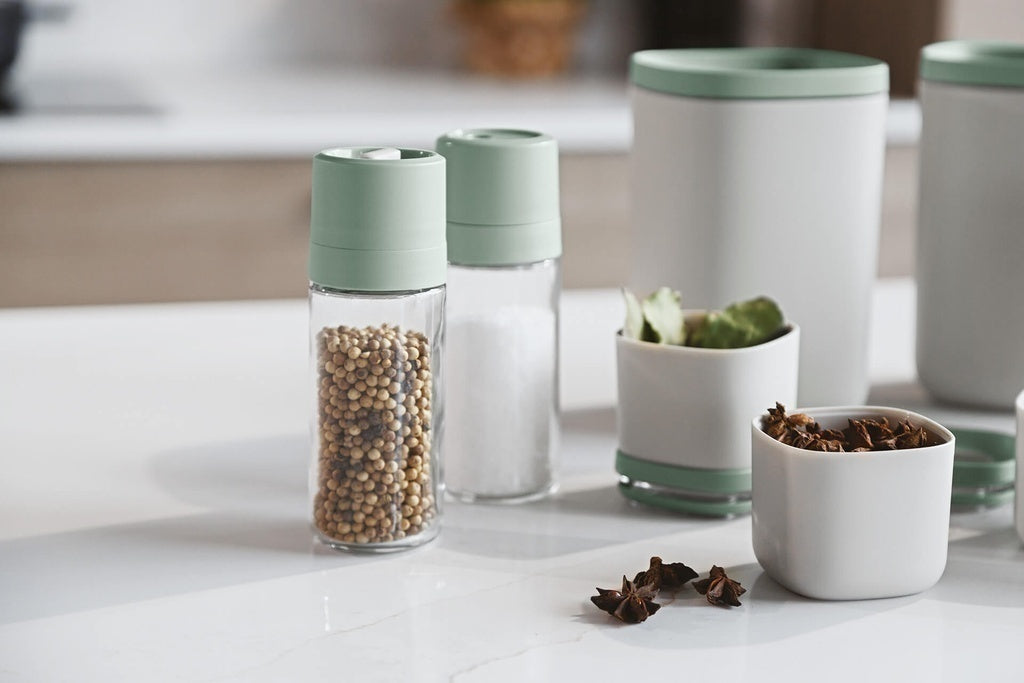 Salero Pimentero vidrio set x 2 BergHOFF