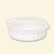 Cazuela Individual 14.5x4.5 Blanco