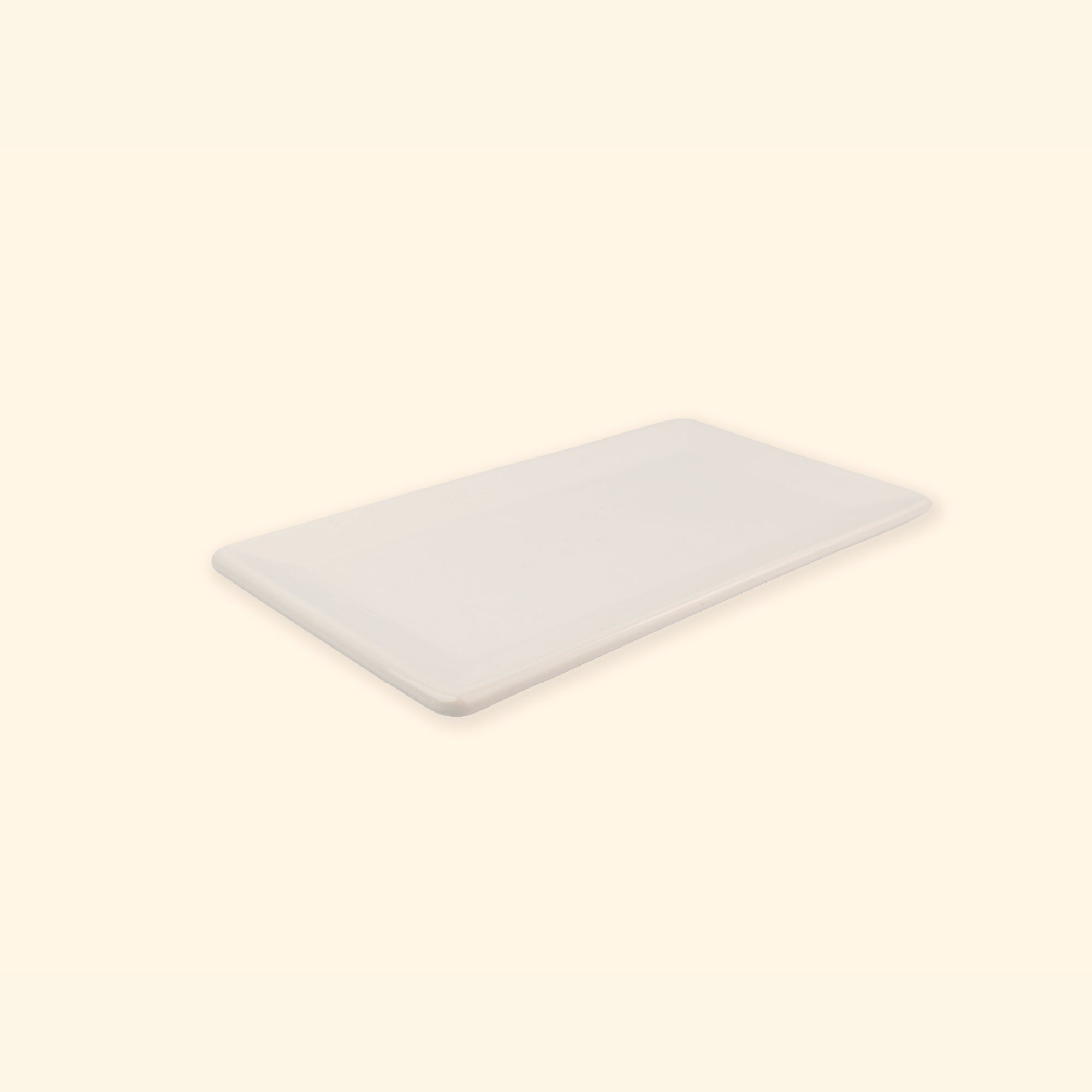 Bandeja rectangular de cerámica