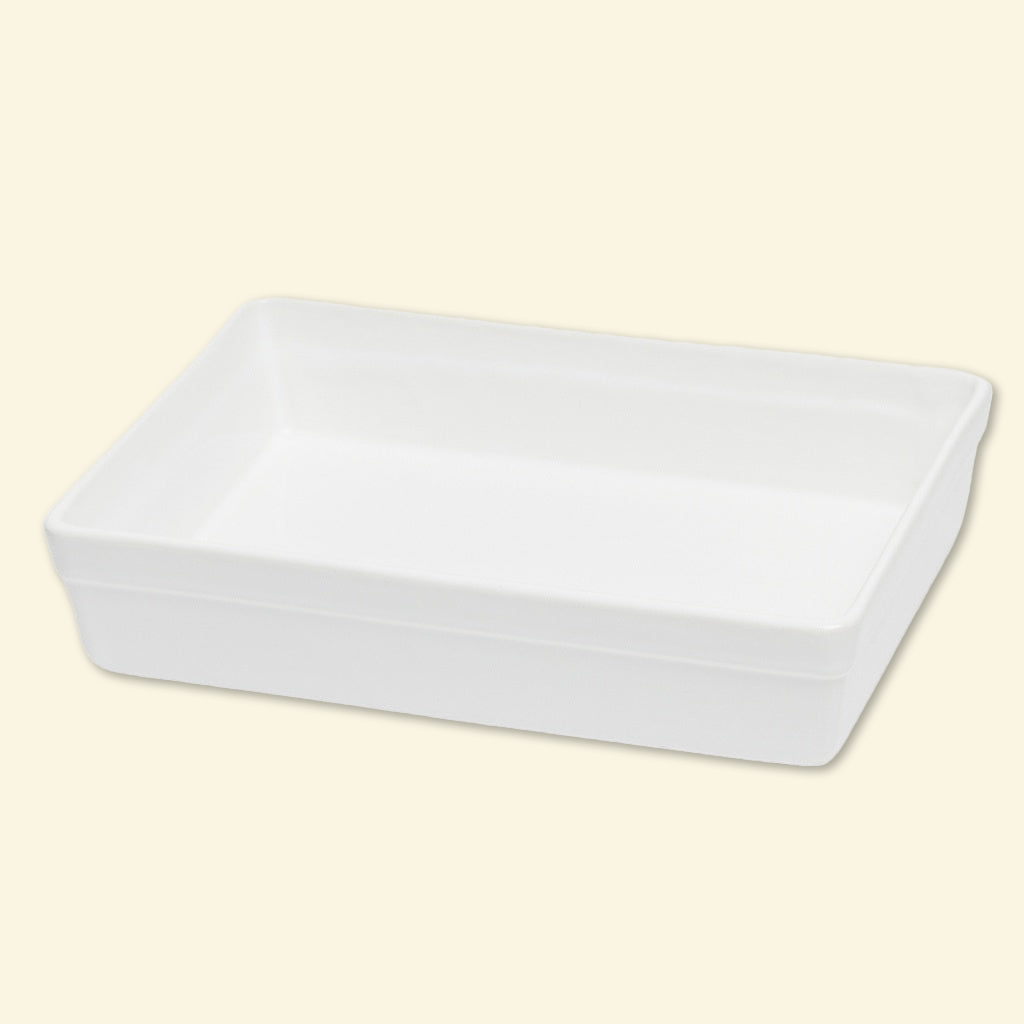 Fuente rectangular lisa 27x17x6