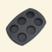 Molde de Silicona Muffins x6