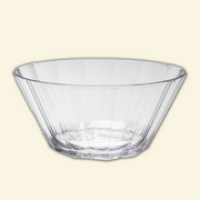 Ensaladera acrilico facetado 26 cm