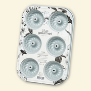 Mini muffin Antiadherente 26.5x18.6x2.5 gris