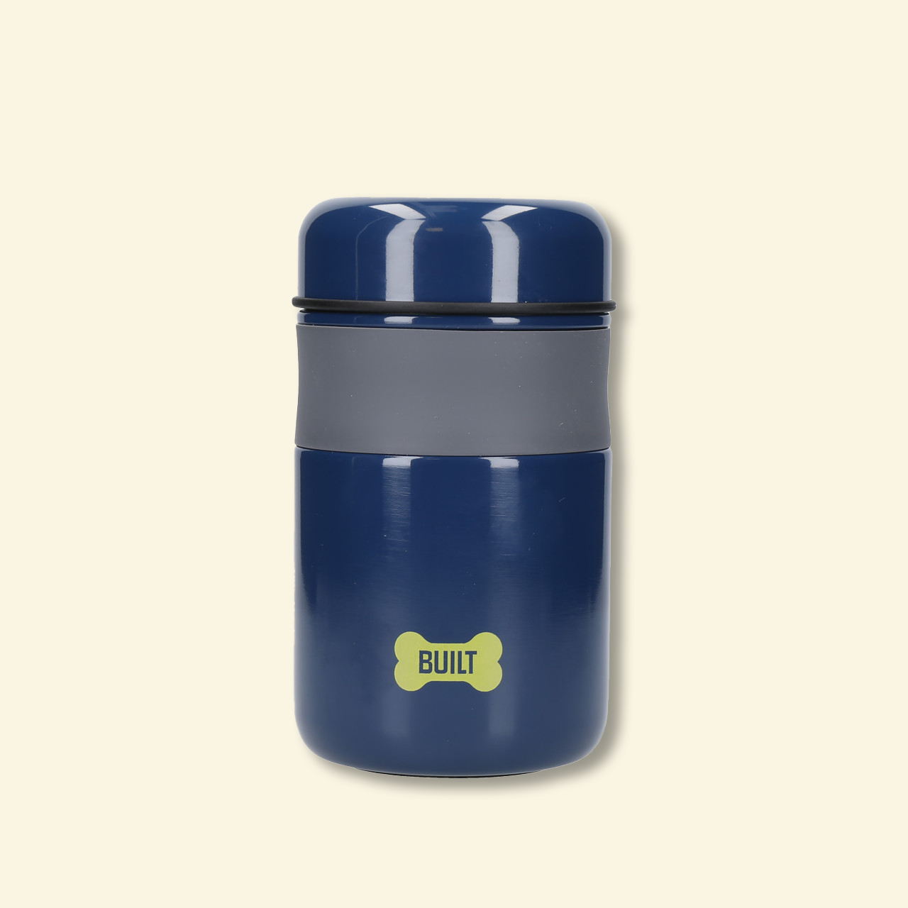 Frasco térmico comida mascotas BUILT New York 473ml azul