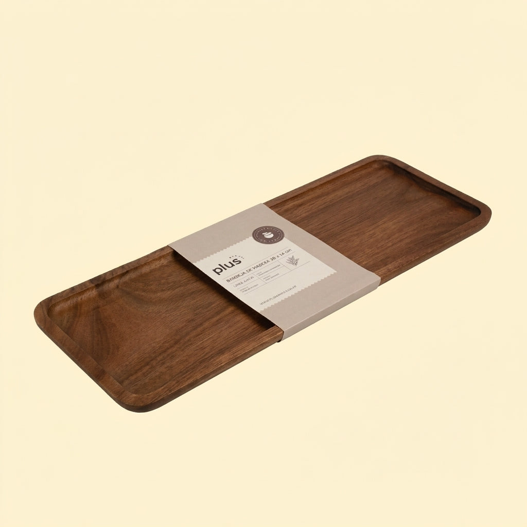 Bandeja de Acacia 38 x 14 cm