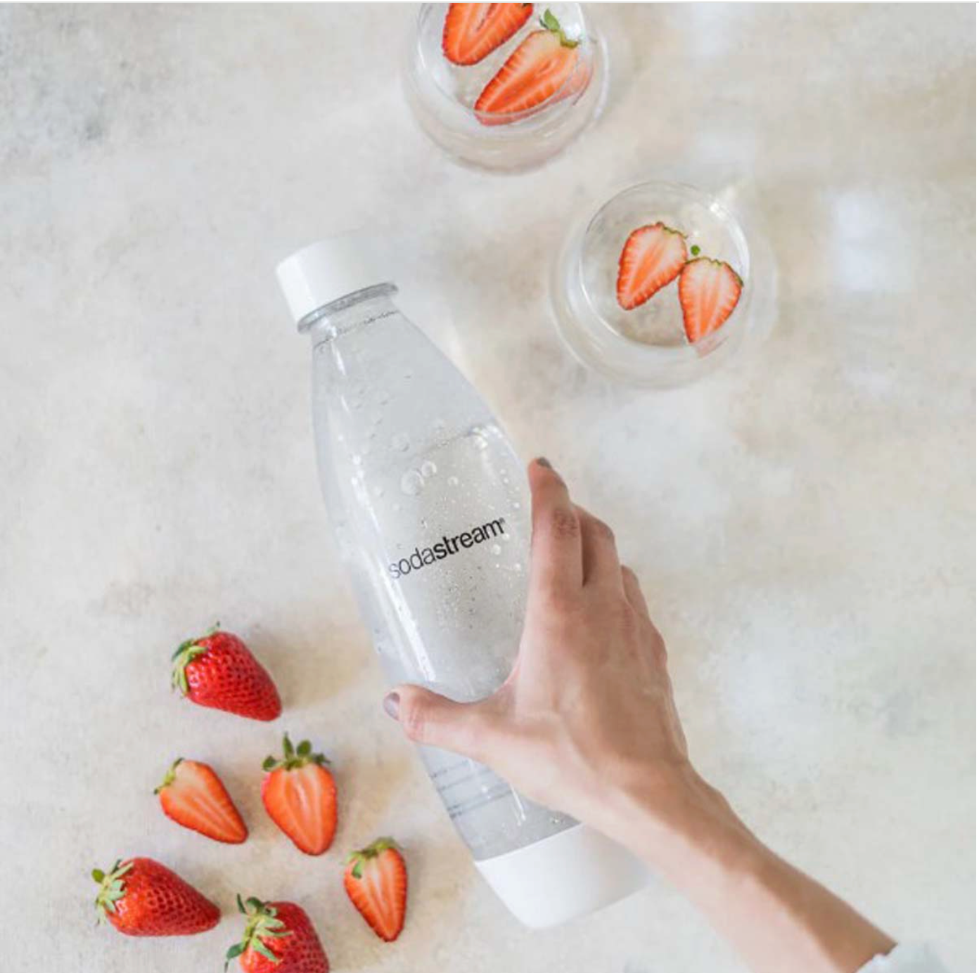 Pack 2 botellas 1L Blanca