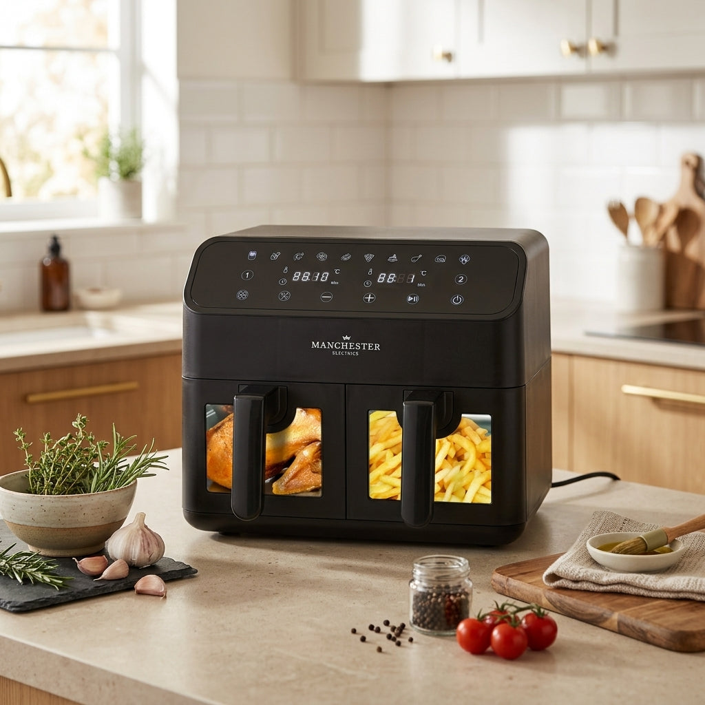 AirFryer DUO Doble canasta 4L + 4L Verden - contexto