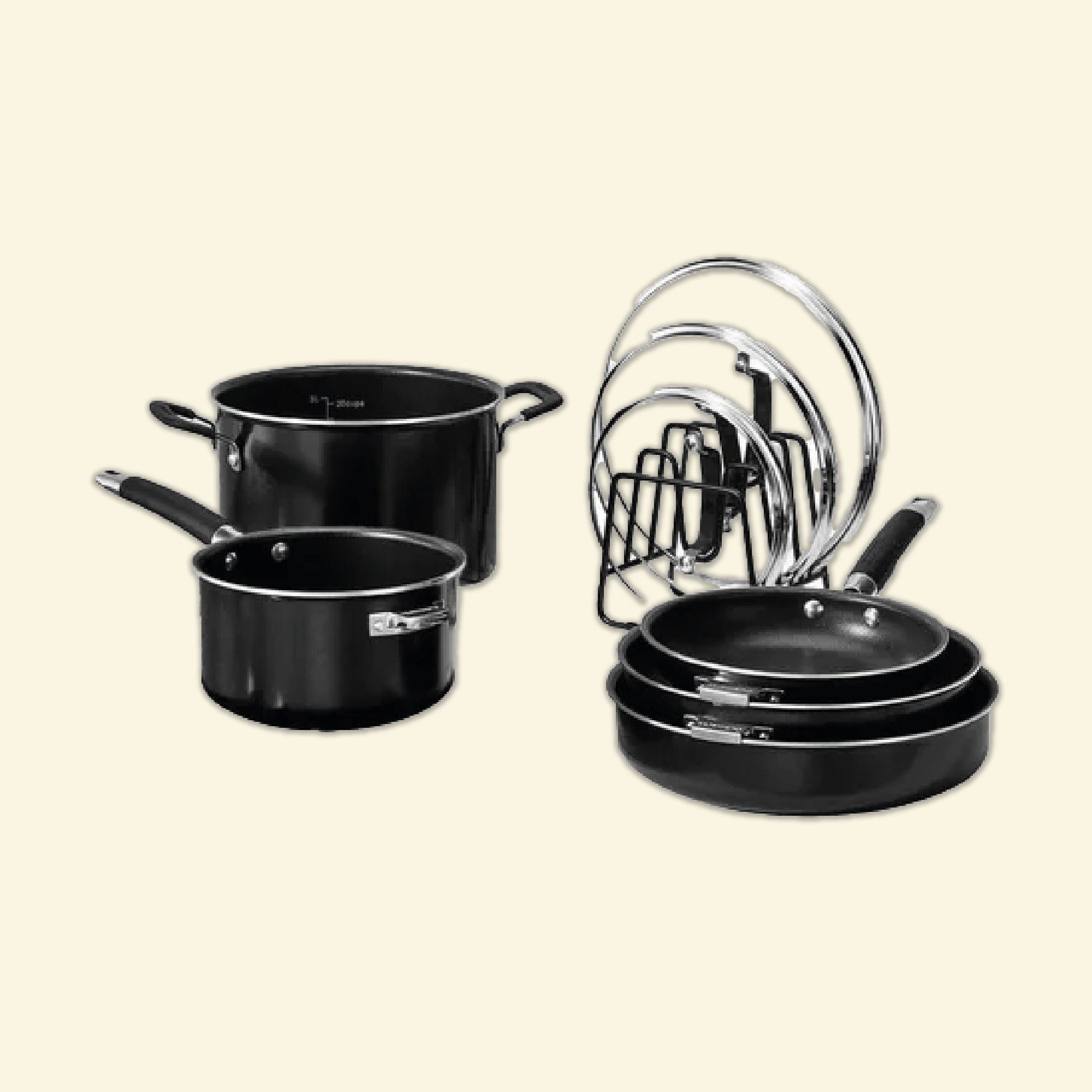 Bateria de cocina de aluminio CUISINART