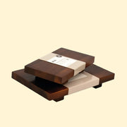 Tabla con Pie de Acacia 20 x 13 cm