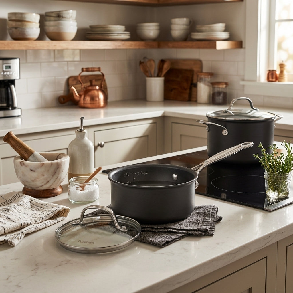 Cazo Antiadherente CUISINART 14cm Verden - contexto