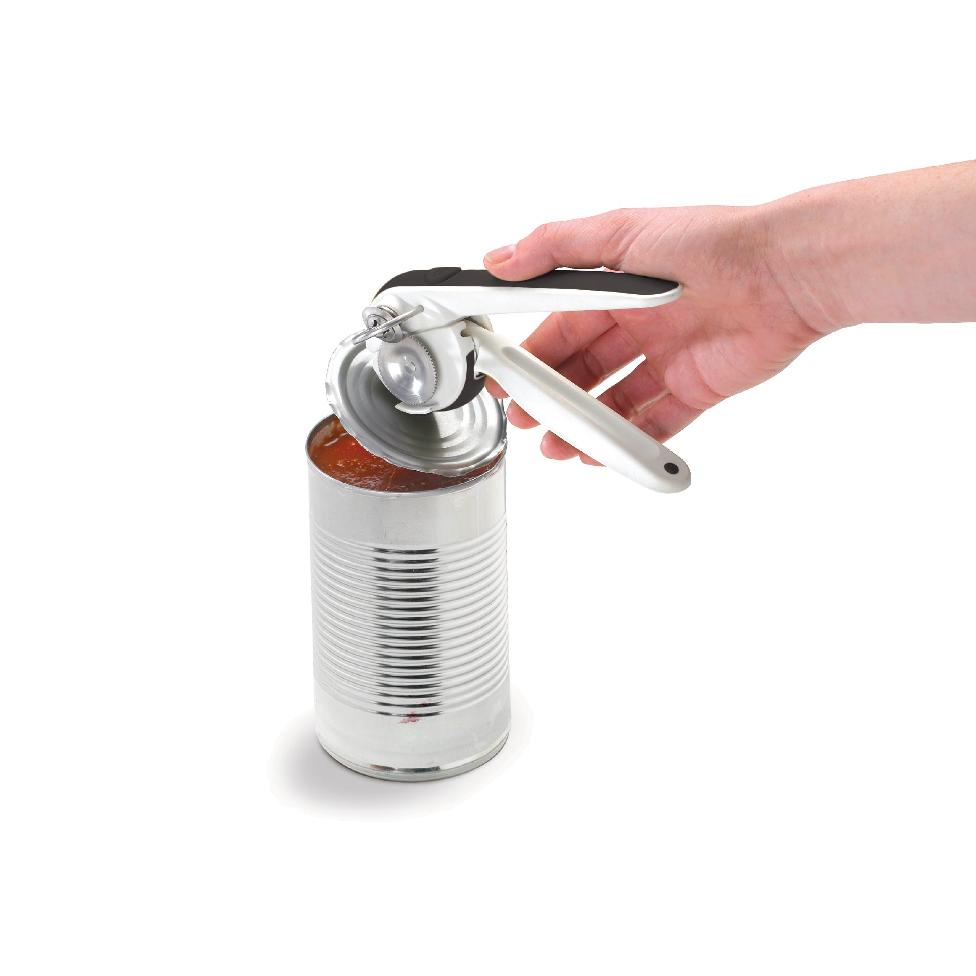 Abrelatas EZ Squeeze Chef'n - en uso