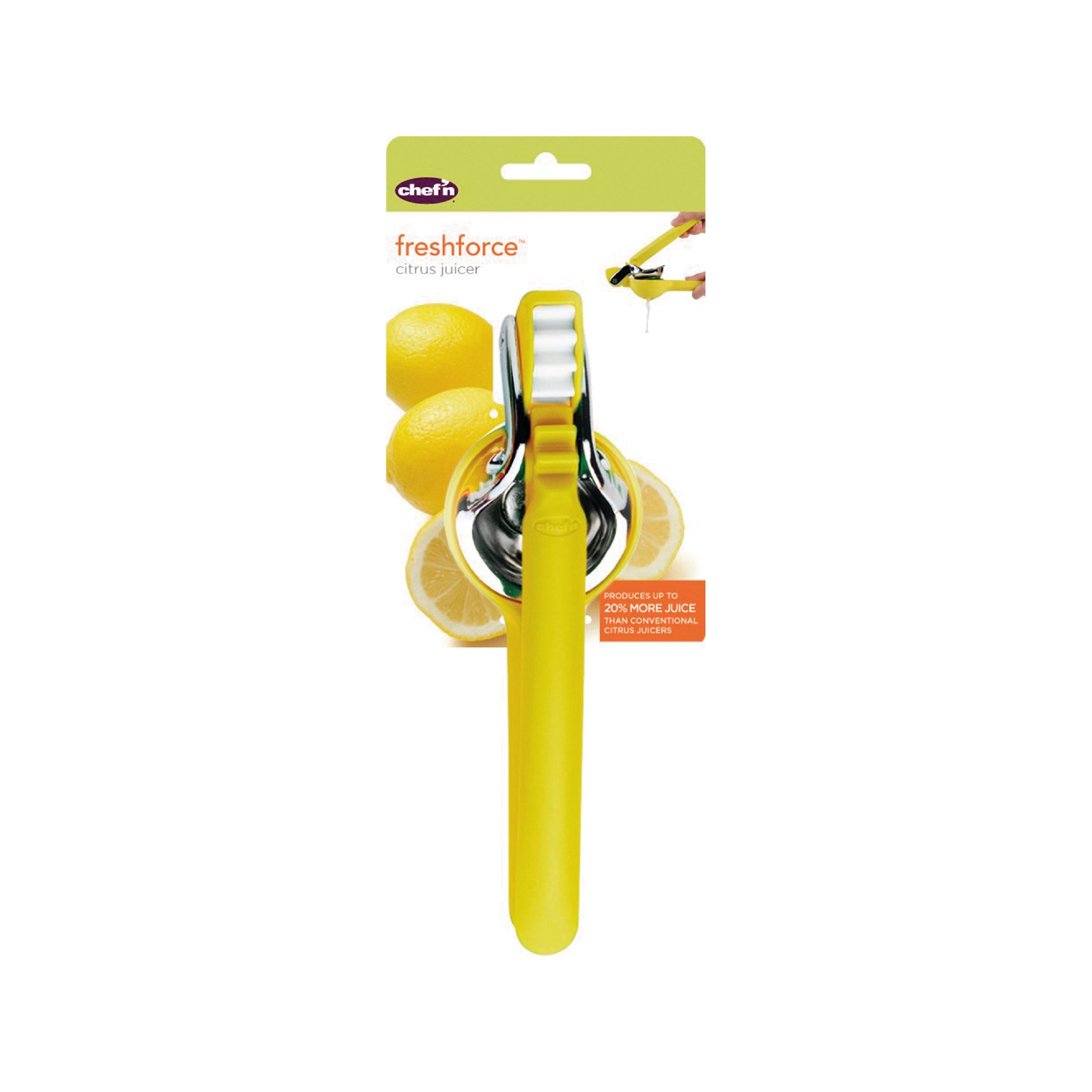 Exprimidor de citricos Chef'n - en uso