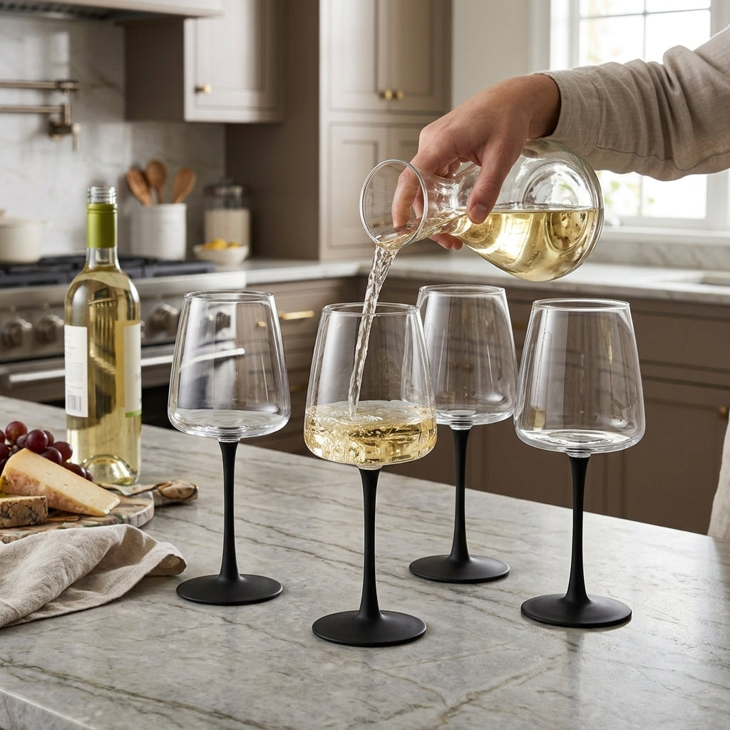 Mikasa Palermo Copa de vino blanco x4 Verden - contexto