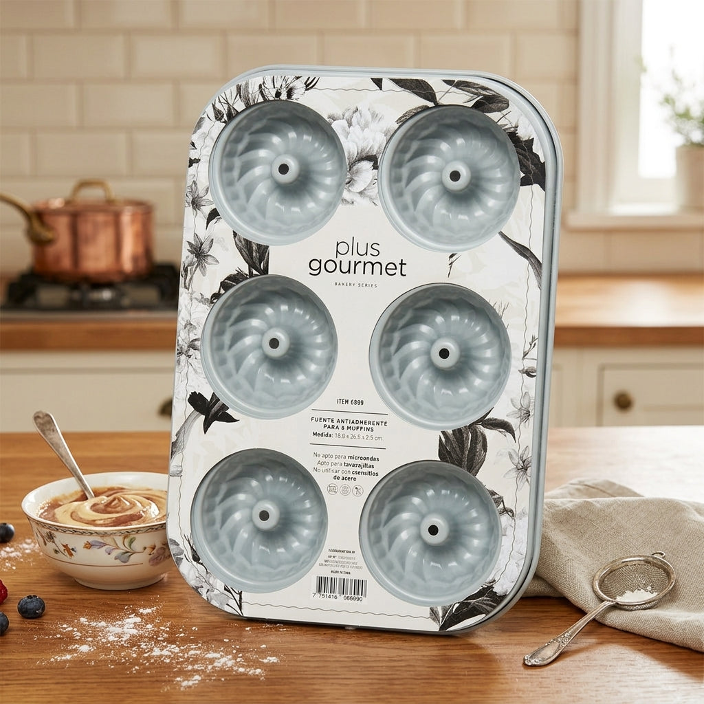Mini muffin Antiadherente gris Verden - contexto