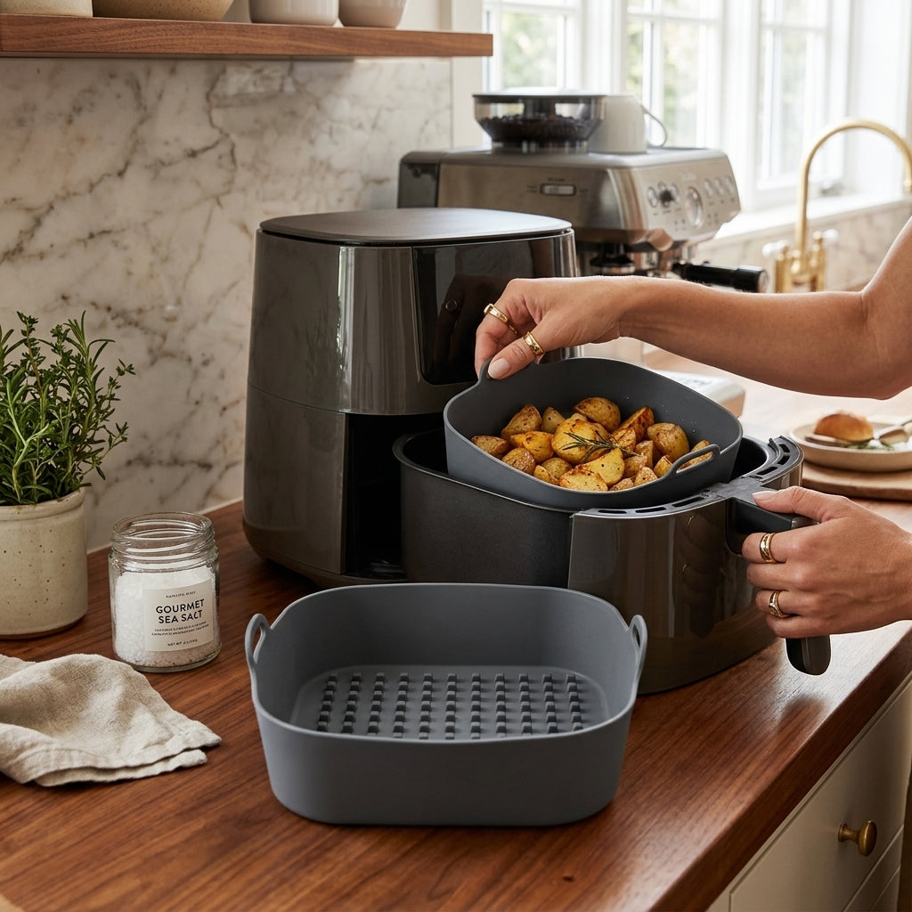 Molde para Air Fryer 22 x 7 cm Verden - contexto