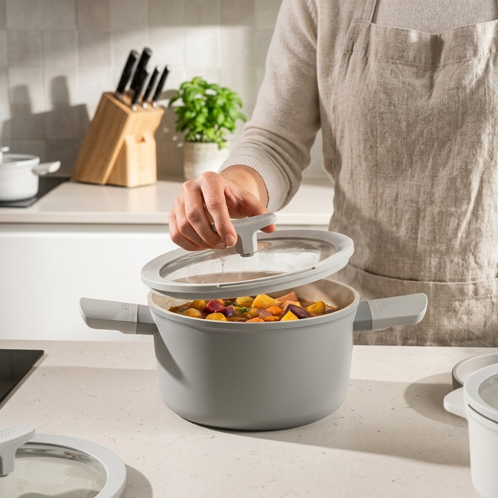 Olla Balance Gris 20 cm BergHOFF Verden - en uso